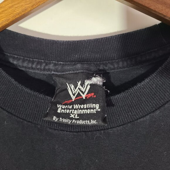 Vintage 2002 " I'd Rather Catch Attitude On the Lake" XL Black T-Shirt Y2K - Picture 3 of 6